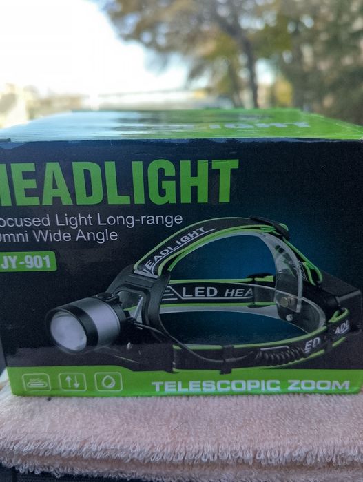 Фонарик налобный, высокого качества