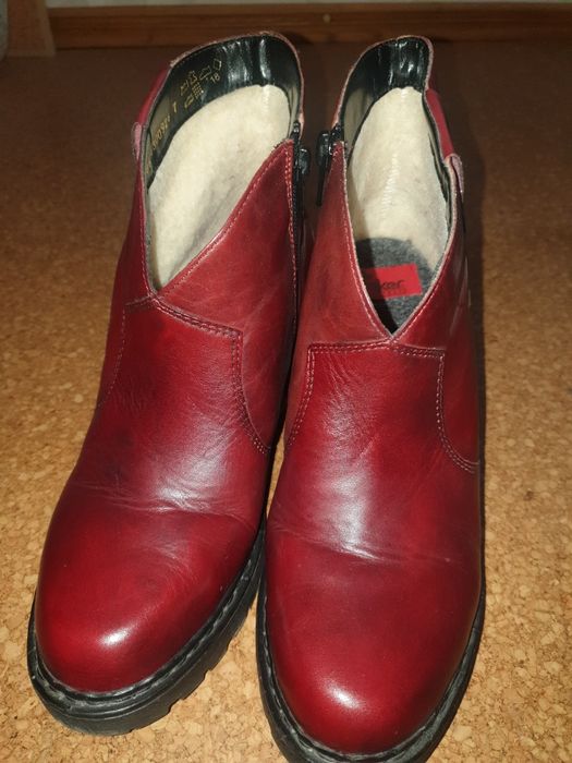 Дамски топли немски боти Rieker 39 номер