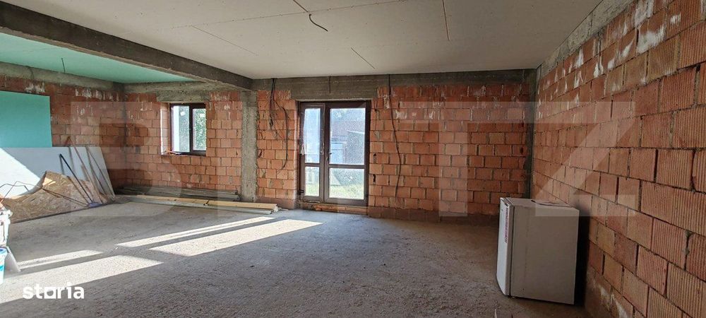 Casa cu 4 camere Tarlungeni  pe un singur nivel INTABULATA teren 695 m