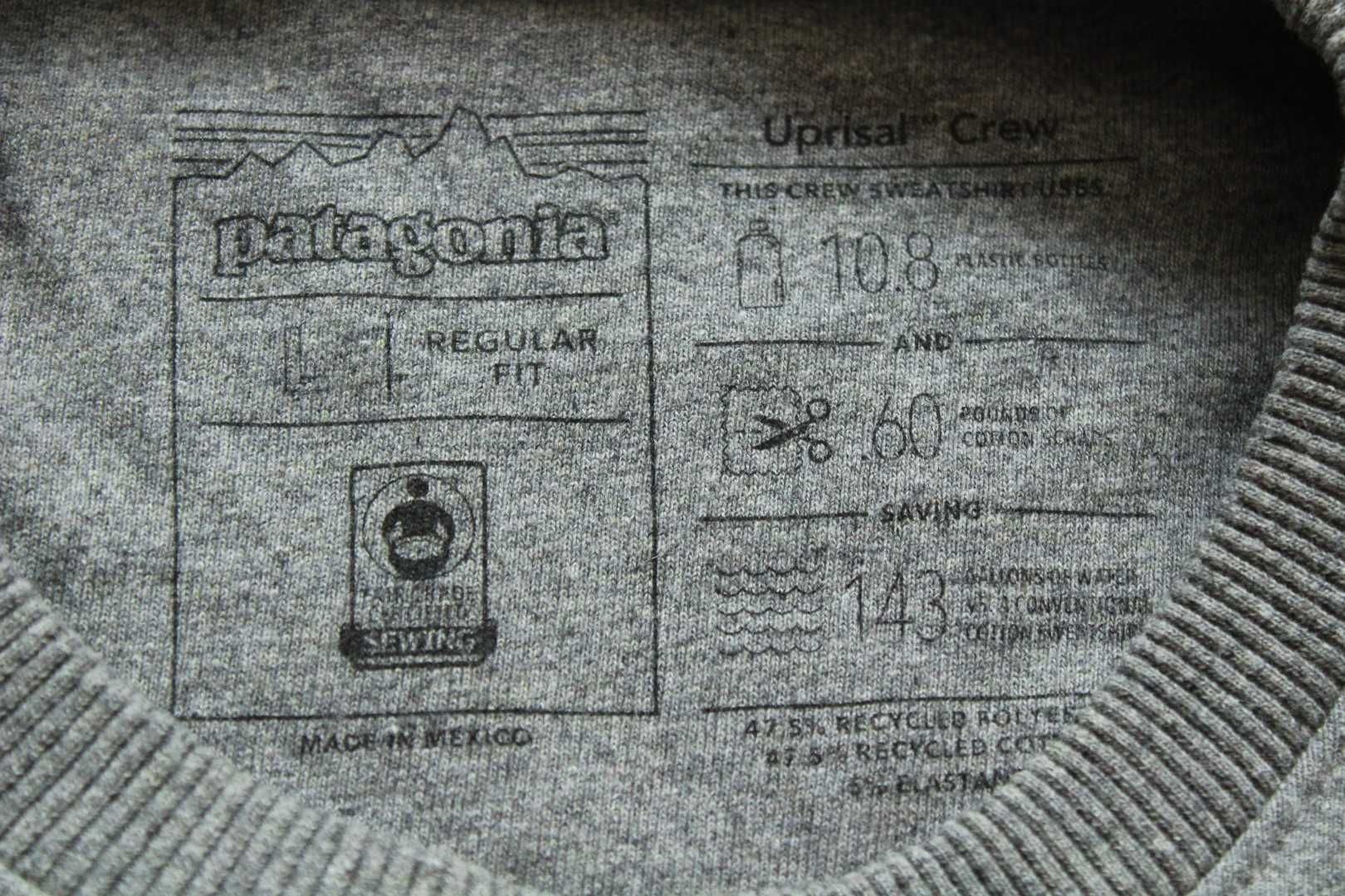 PATAGONIA Uprisal Crew - мъжка блуза, размер L