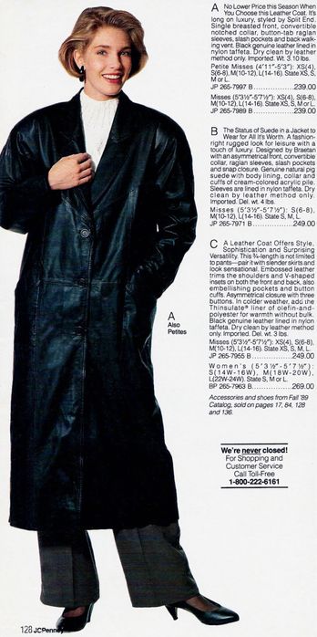 Стильный кожаный тренч S винтаж