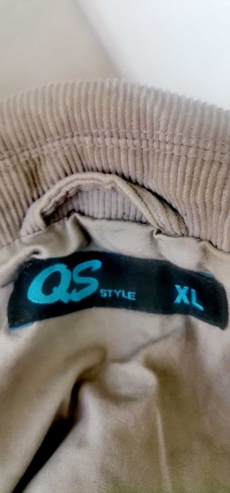 Sacou QS Style casual velur/reiat  mărime XL