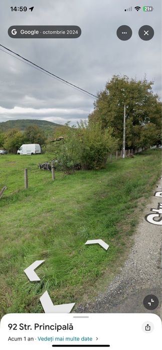 teren-casa Bunești la strada principală DN 67jud. Vâlcea