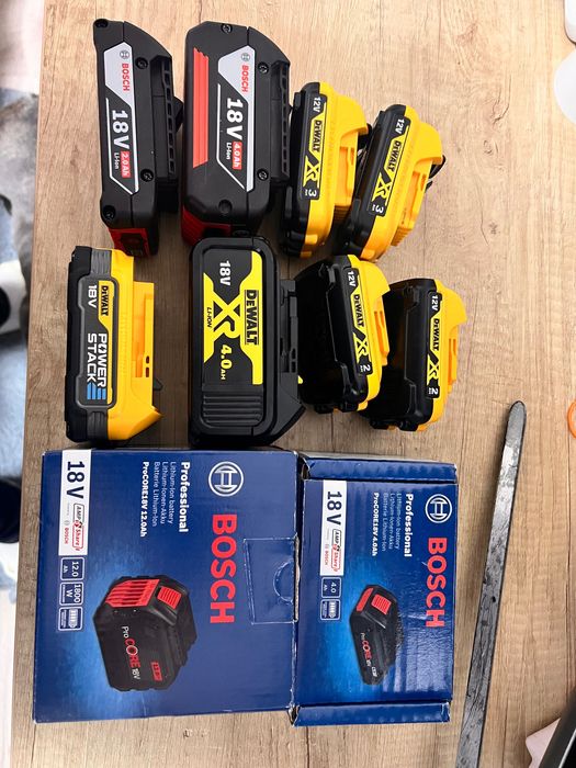Acumulatori Bosch Dewalt