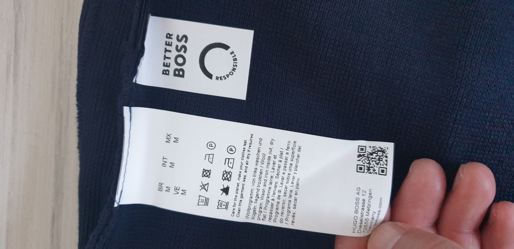 Hugo Boss Panoramico Zip Up Knit  Jacket M НОВО ОРИГИНАЛ Мъжко  Яке