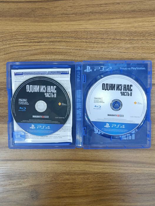 The last of us и the last of us 2.  Диски пс4