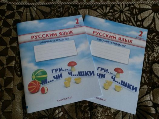 Рабочие тетради по русскому языку 2 класс алматыкітап