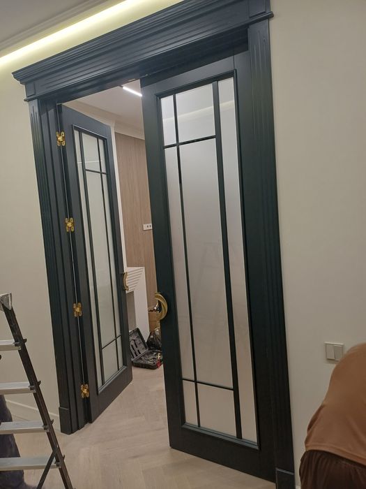 Изготовление дверных блоков.