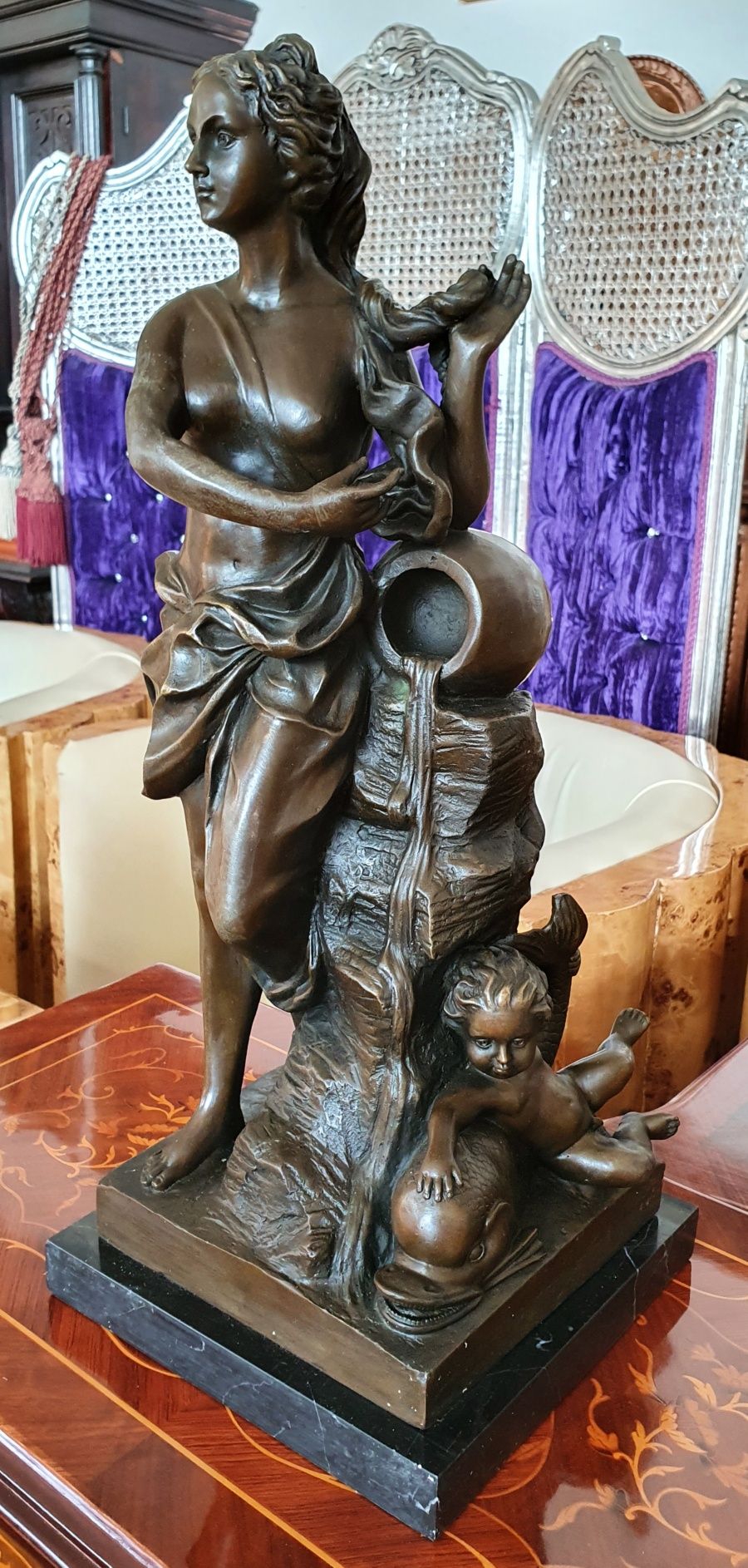 Statuetă Bronz *** vintage / antic / retro ***