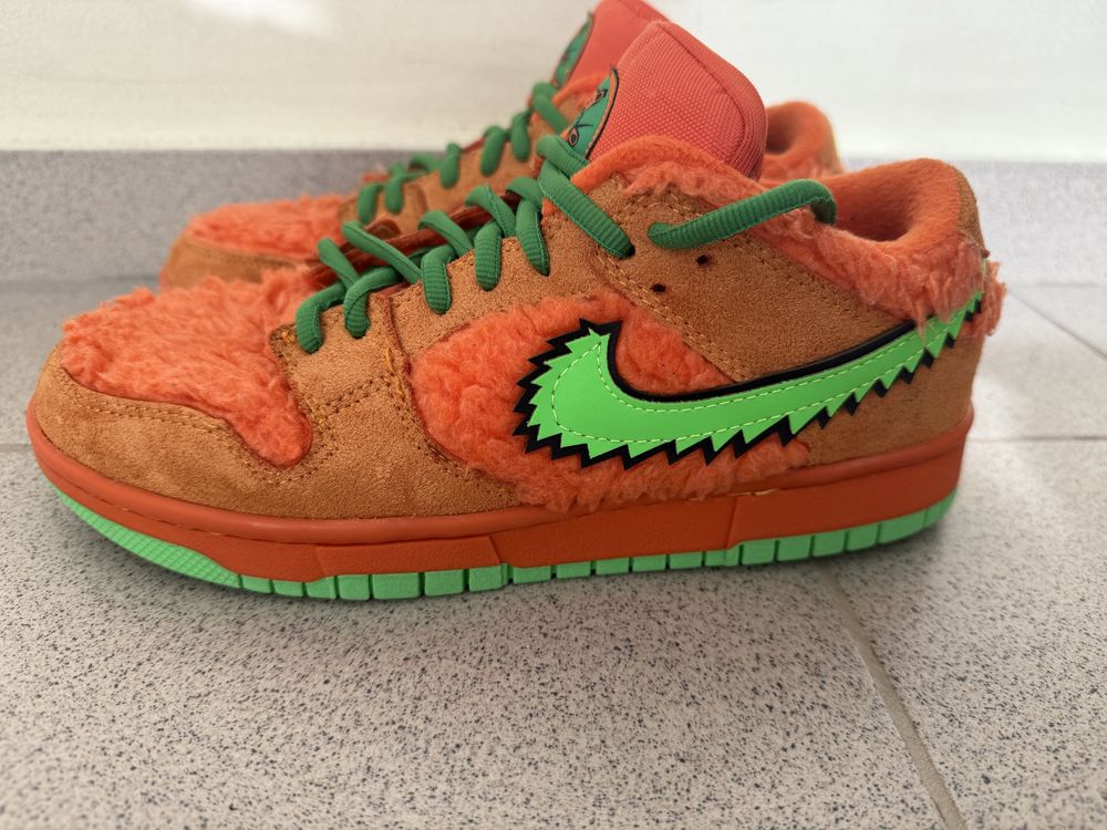 Nike Grateful Dead SB Dunk Low Orange Bear