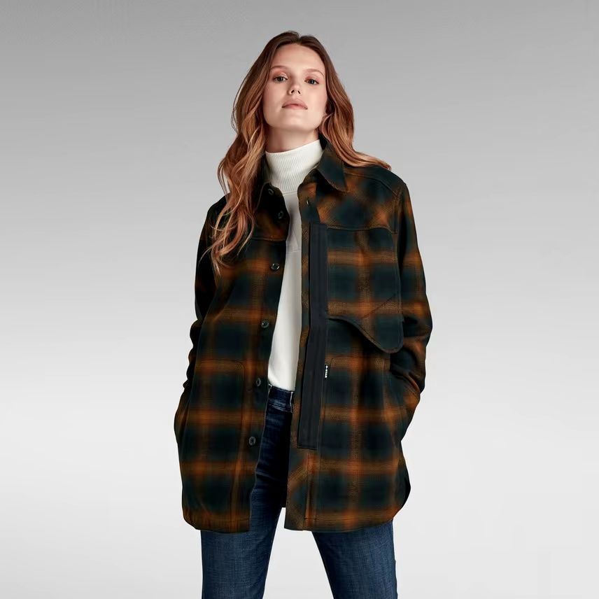 Overshirt damă G-star Naval Colar, mărimea M