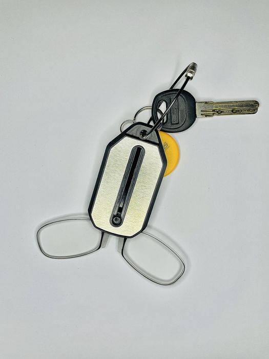 Мини Сгъваеми Очила за Четене с Клипс за Нос и Ключодържател