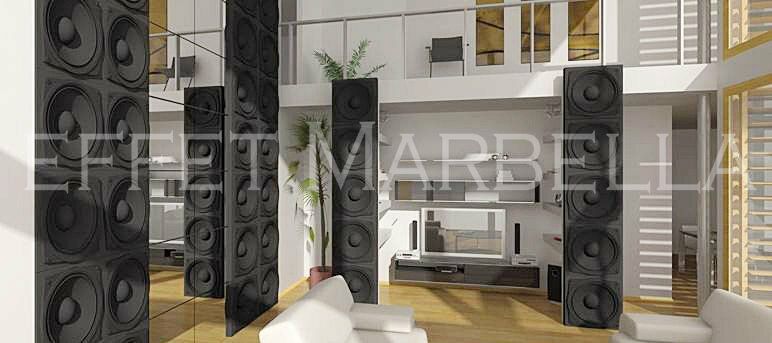 Декоративни 3D панели - 3д гипсови панели, облицовки за стени 0121