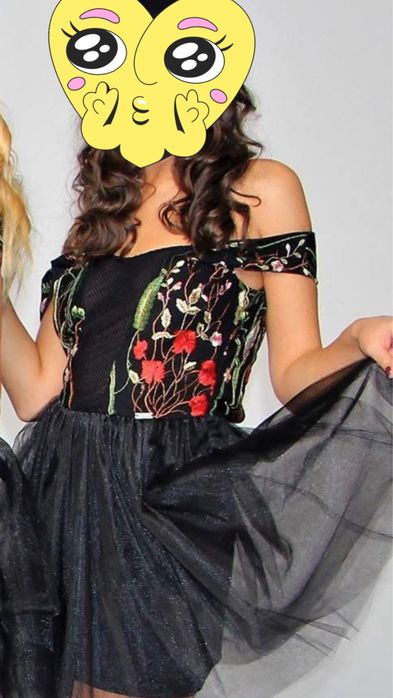 Alessa - рокля черна