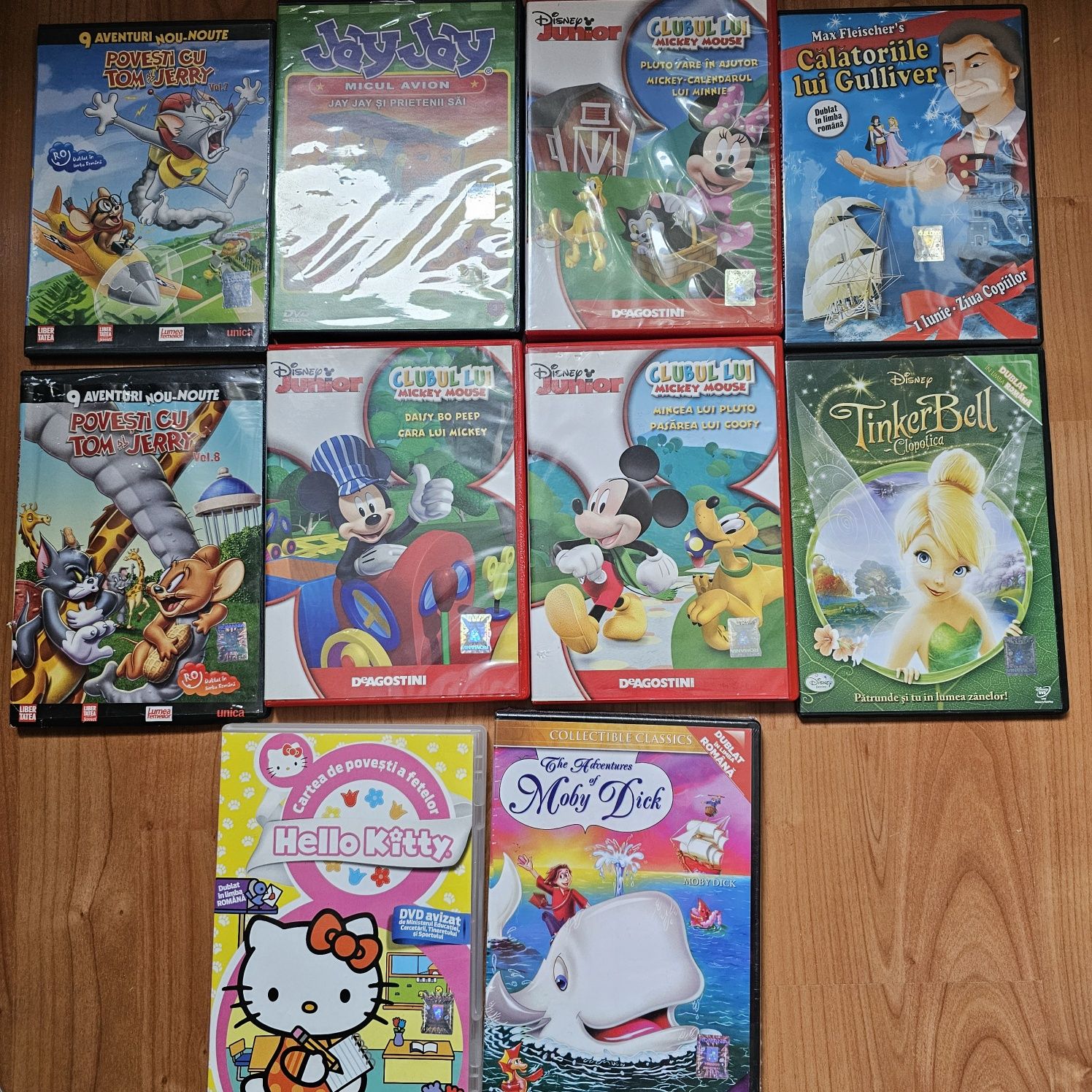 Dvd-uri diverse- Clubul lui Mickey, Povesti cu Tom&Jerry