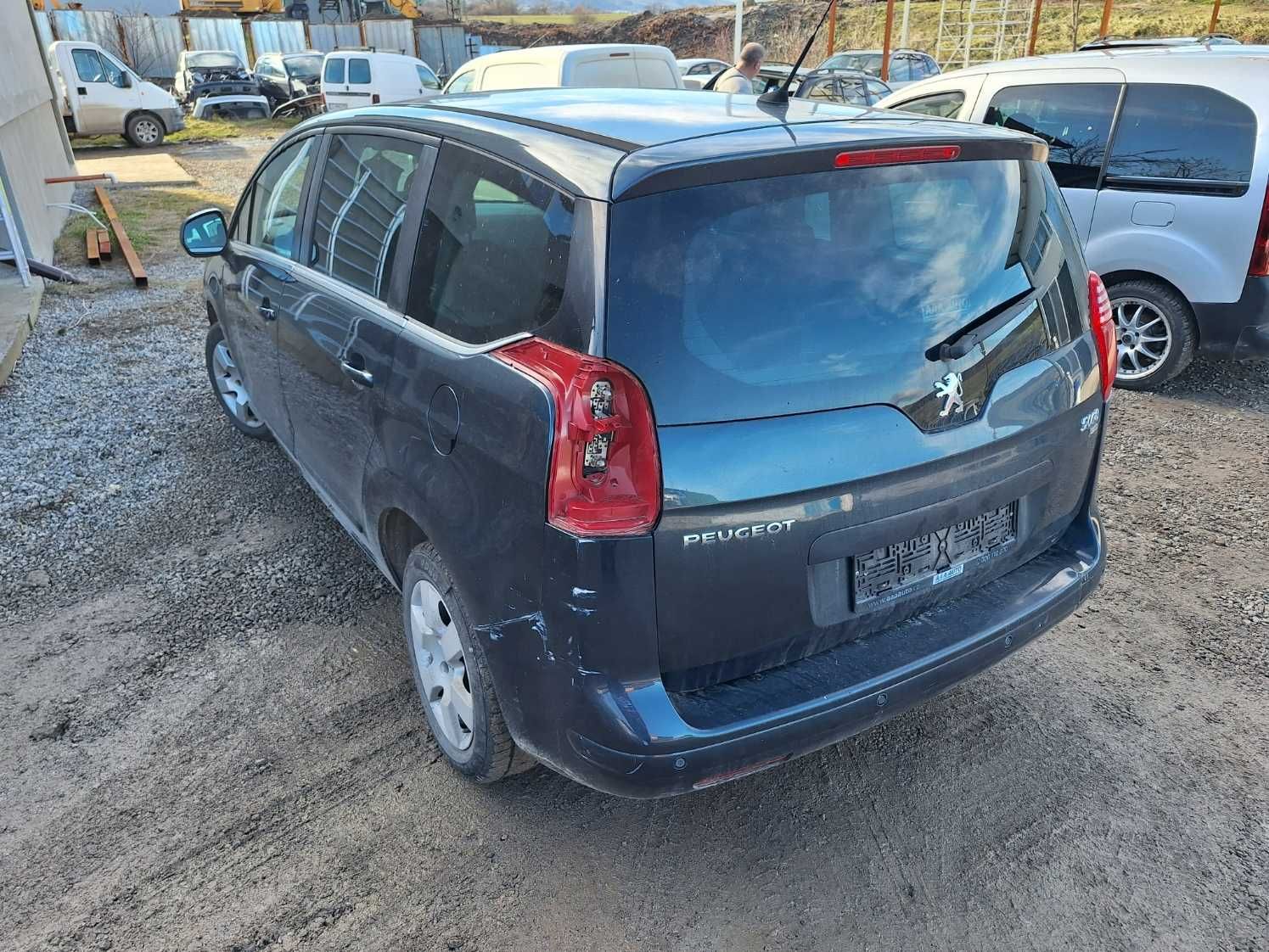 Peugeot 5008 1.6 hdi 8v 115кс - старт-стоп система на части ,навигация