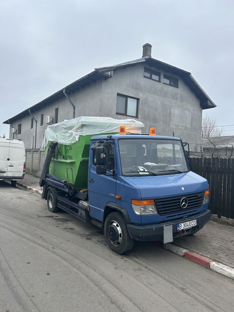 Inchiriere bena, moloz, skip, transport container, deseuri gunoi