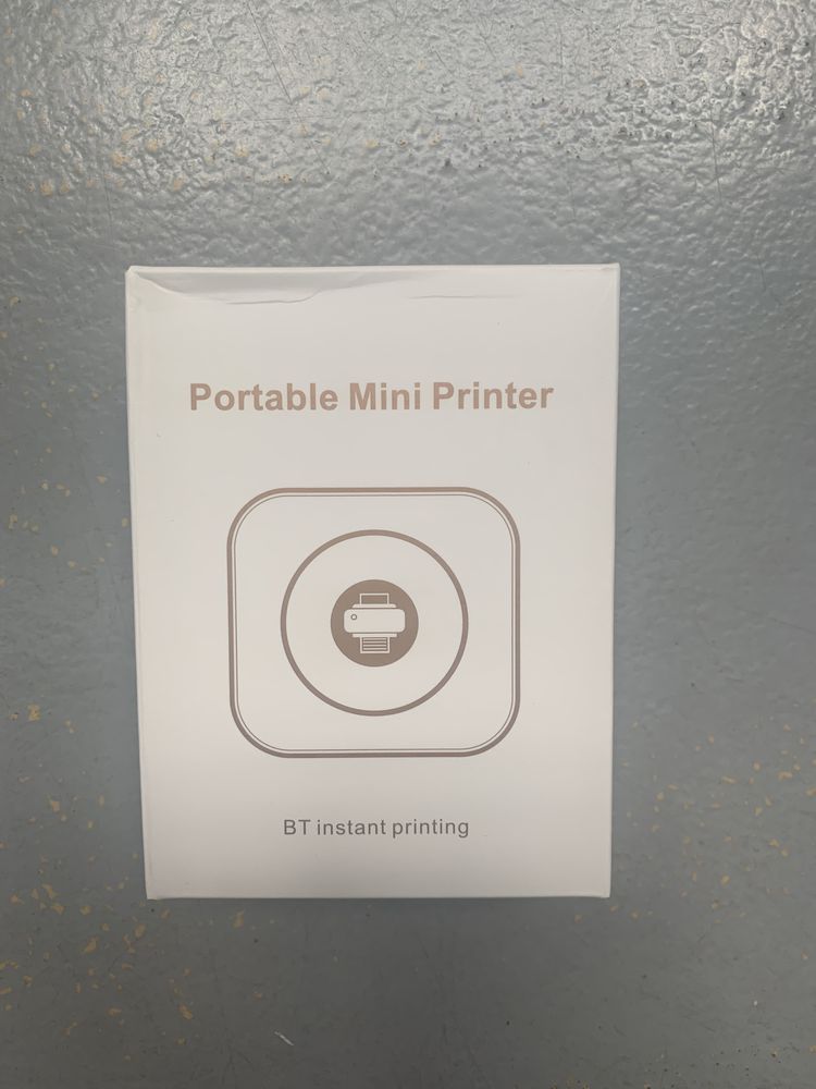 Mini imprimanta portabila