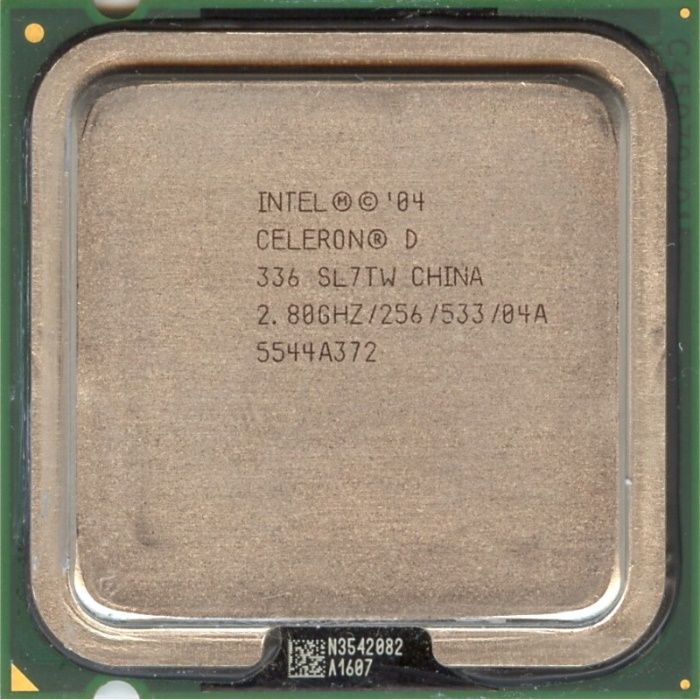Procesor Intel Celeron D 336 LGA775 2,8 GHz 256KB 533MHz