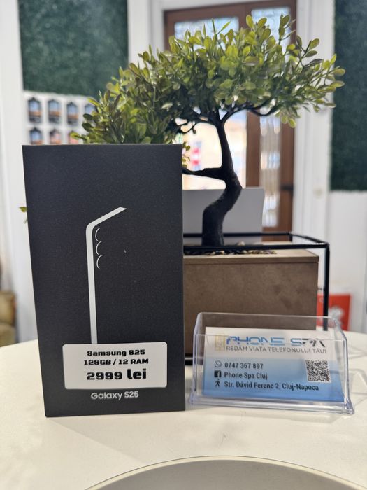 Samsung S25 NOU 128Gb/12 RAM - Din magazin,cu garantie!