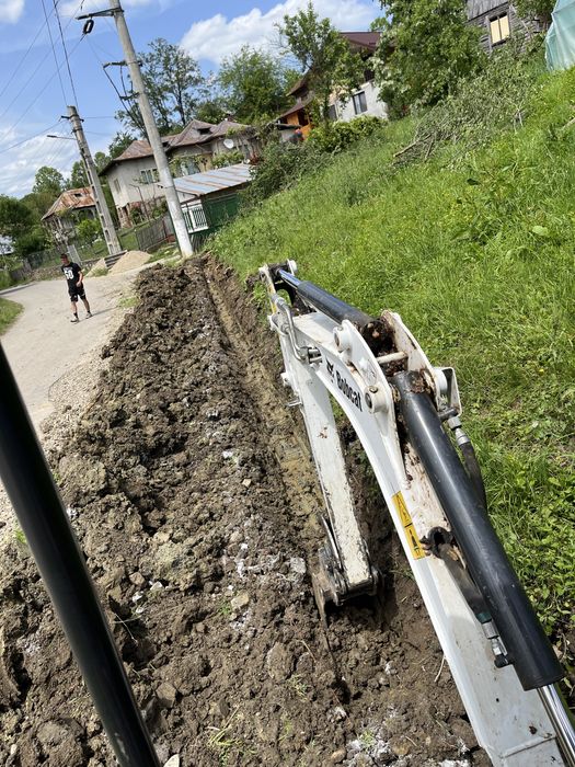 Excavări fundații, șanțuri apă/gaz/canal, demolări, debarasare moloz