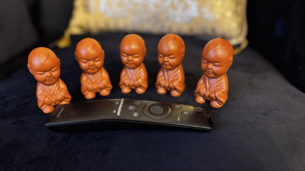 Lot 5 mini Buddha decor