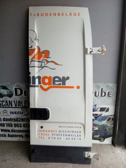 Usa spate model inaltat cu tabla pentru Iveco Daily Euro 4 (2006-2010)