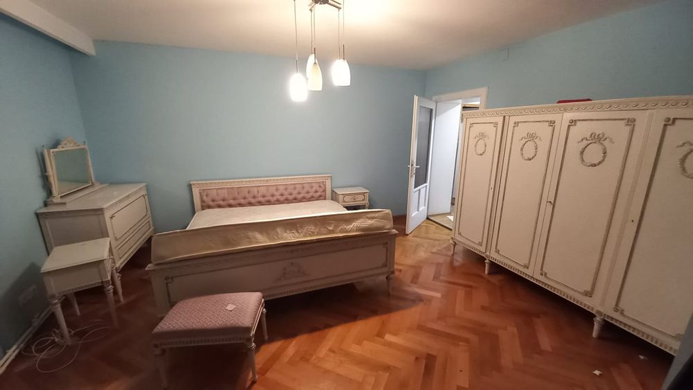 Set dormitor vintage complet – stil clasic rusesc, lemn masiv