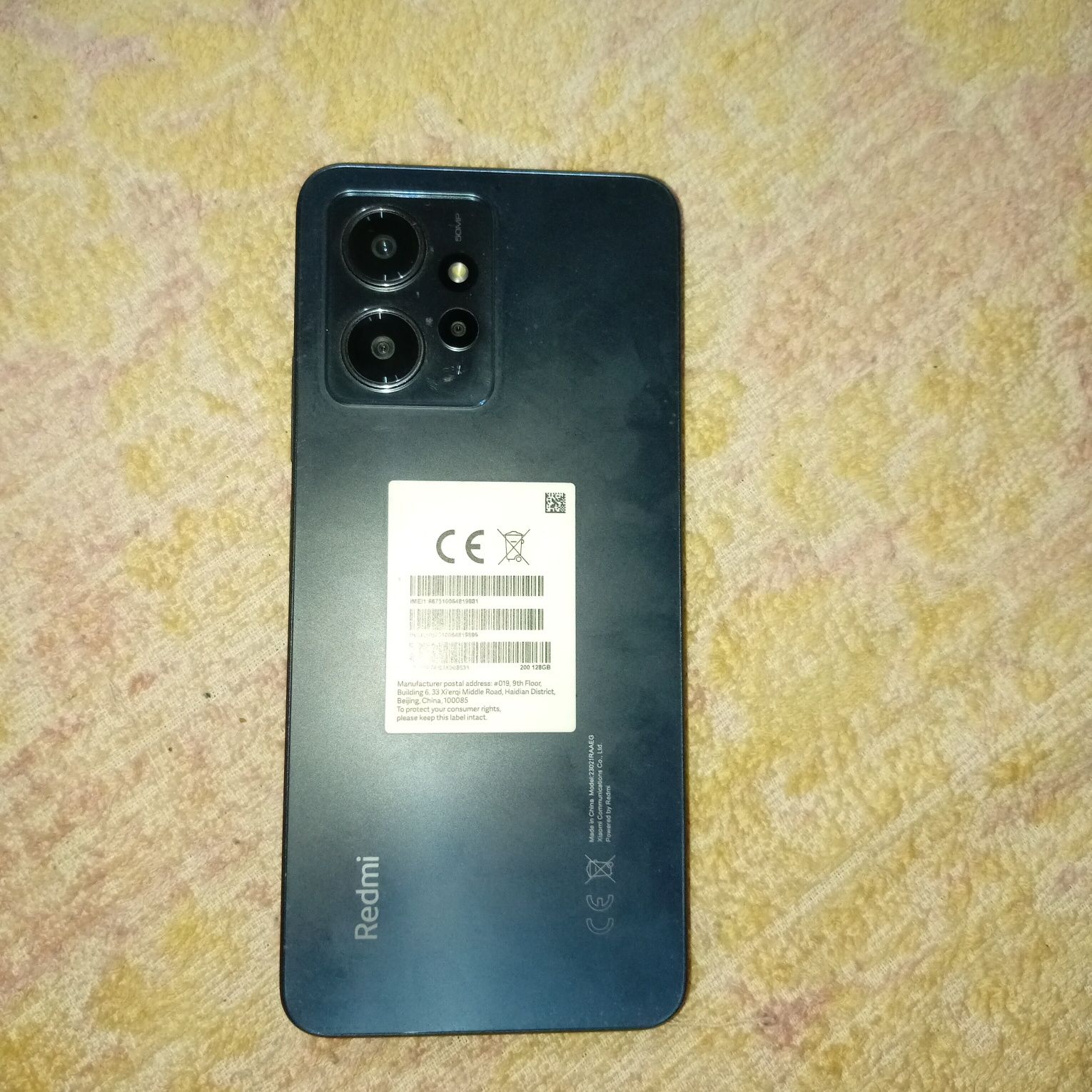 Redmi note 12. 128GB