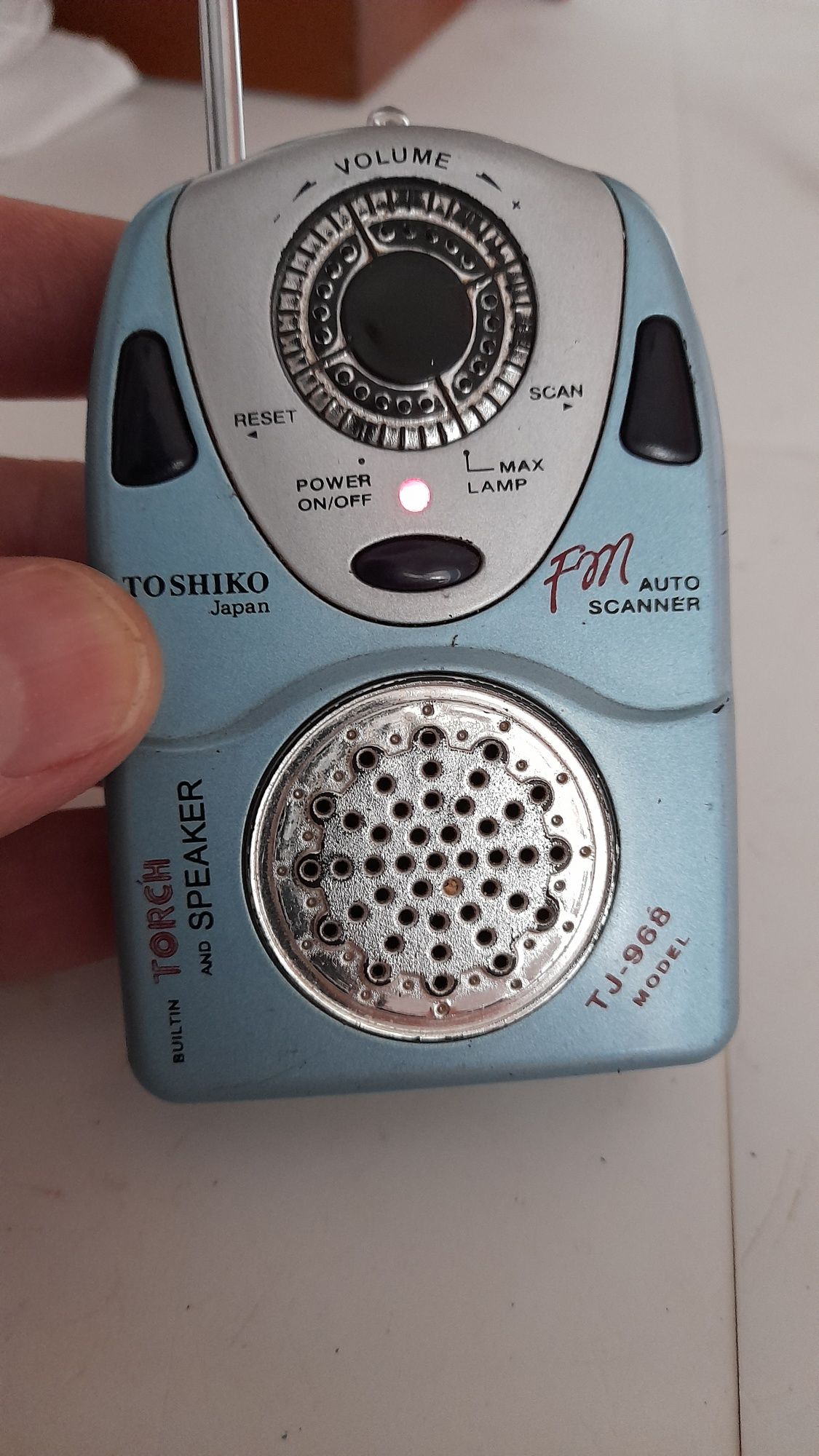 radio tranzistor Toshiko Japon