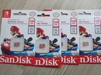 Card memorie microsd 128gb  Sandisk Nintendo Switch