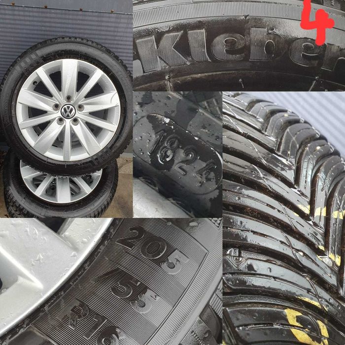 Roti aliaj VW SEAT AUDI SKODA FORD OPEL 205 60 16 215 65 17 5x112
