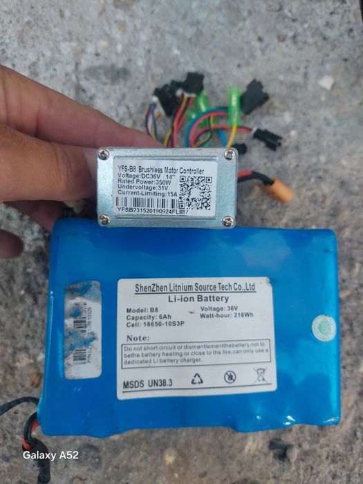 Bici electrică pliabilă de piese