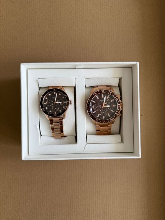 Set ceasuri cuplu Fossil BQ2827SET