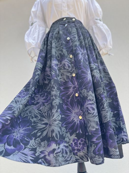 Fustă vintage amplă