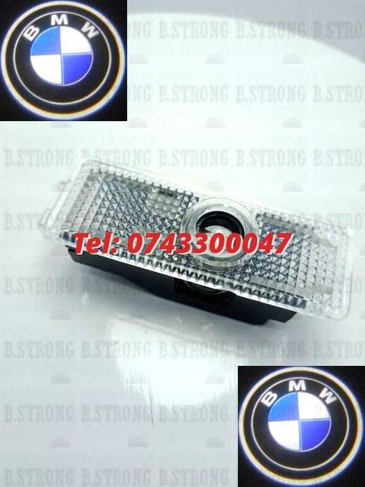 Proiectoare Emblema Marca Bmw Portiera Pachet De 2 Bucati Plug And Pl