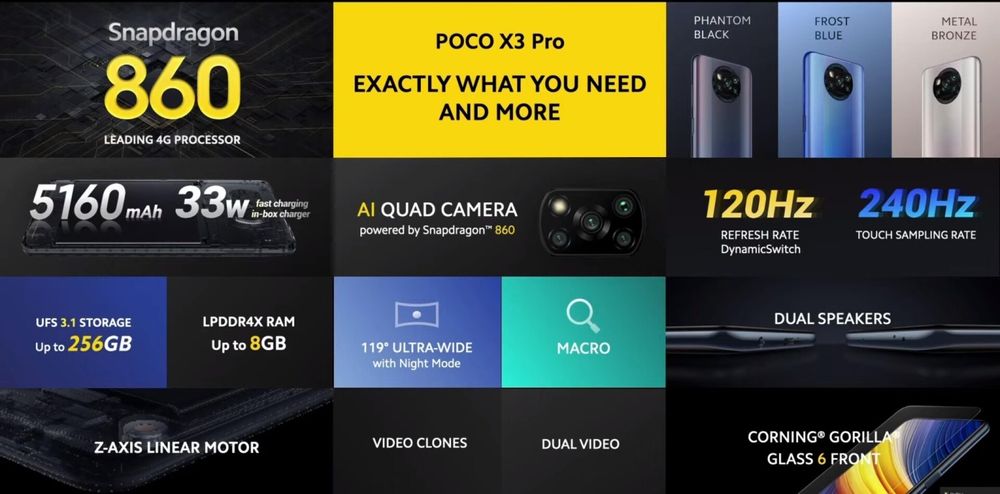 Poco X3 Pro 8/256