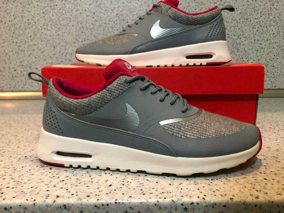 ОРИГИНАЛНИ *** Nike Air Max Thea Jacquard  Grey Pink White