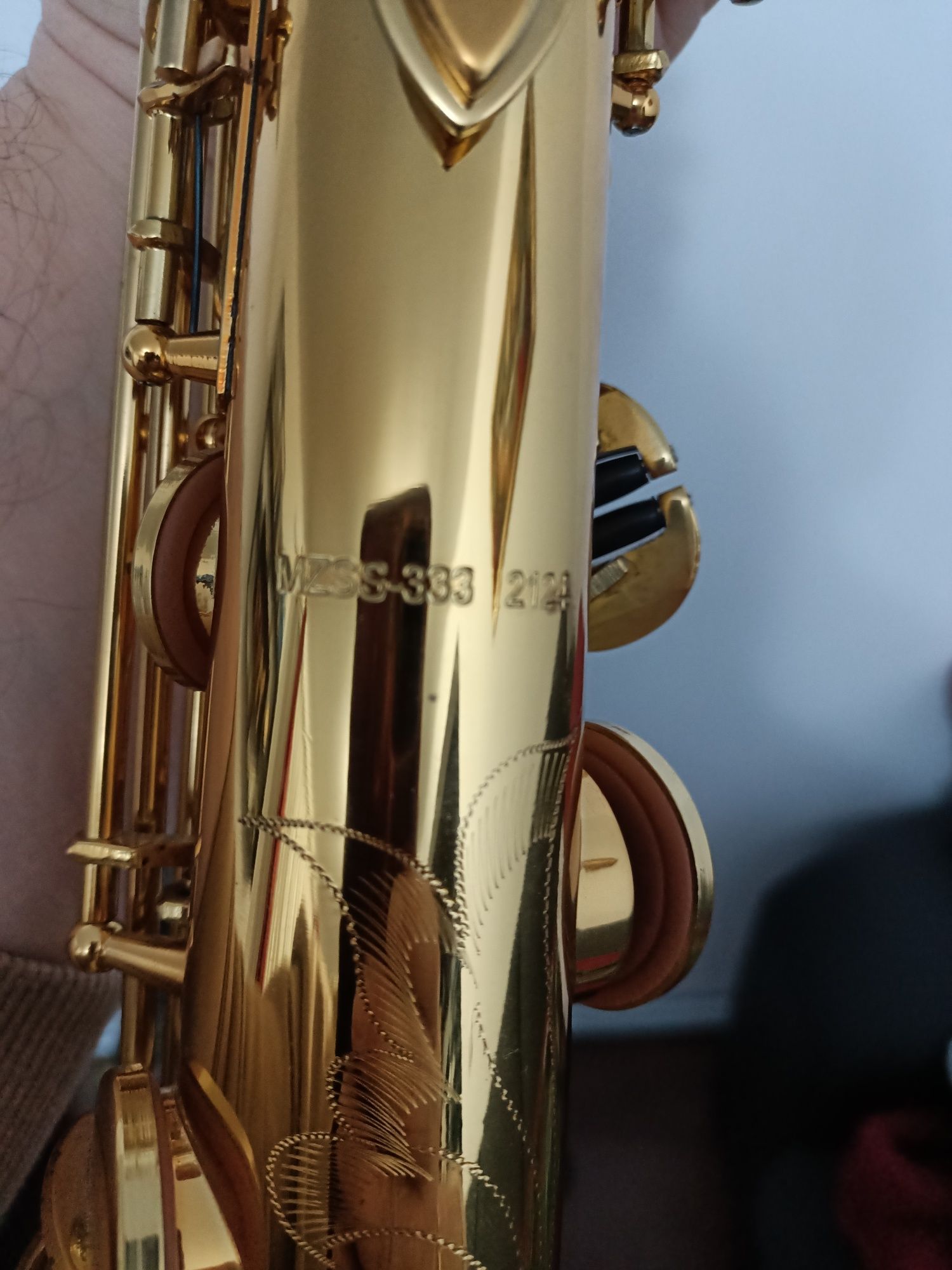 Saxofon sopran italian Monzani,nou dintr-o bucată ,450 euro