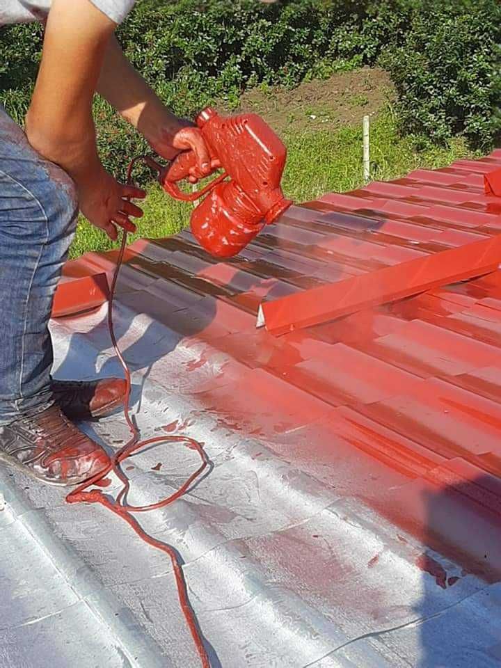 Vopsim orice tip de tabla pe casa, garduri, porti si alte suprafete