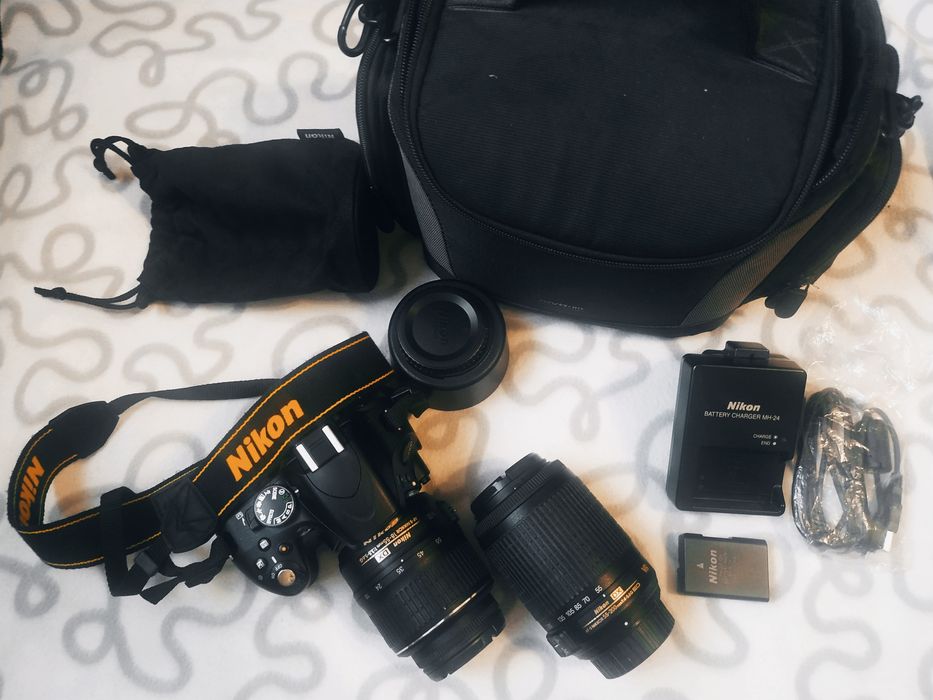 Nikon D5100 + два объектива