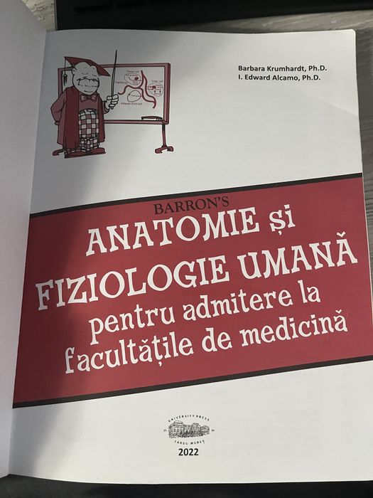Barron’s carte admitere medicina fara semne/scris/sublinieri