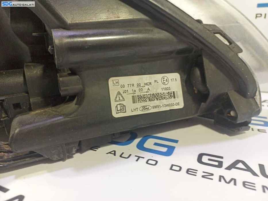 Far Stanga FARA Xenon Ford Focus 2 FL Facelift 2007 - 2011 Cod 8M51-13W030-DE [L1742]