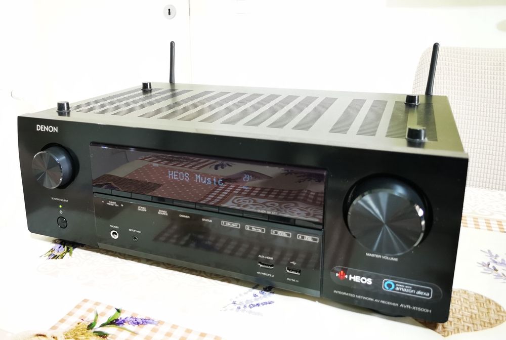 Stație Receiver Denon Avr-x1500h 7 x 145W Bluetooth WiFi HEOS