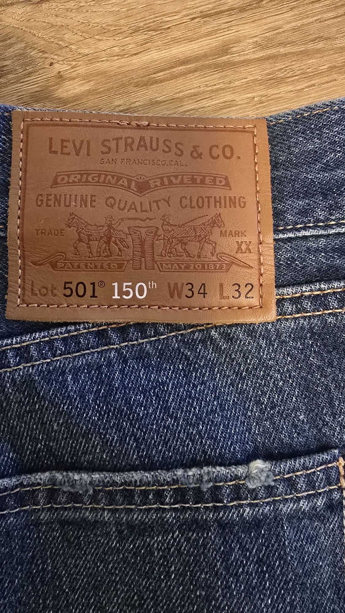 Нови мъжки дънки Levi's W34 L32