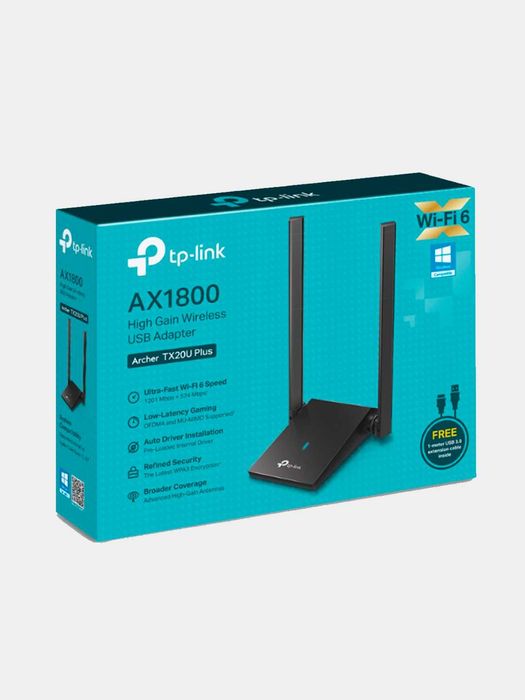 TP-Link TX10UB Nano/1800U/TX1U/20E/35U/55E WIFI 6 USB адаптер приёмник