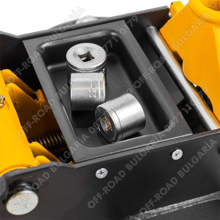 Професионален Нископрофилен крик с 2 помпи JCB 2.5 тона 75-505 мм