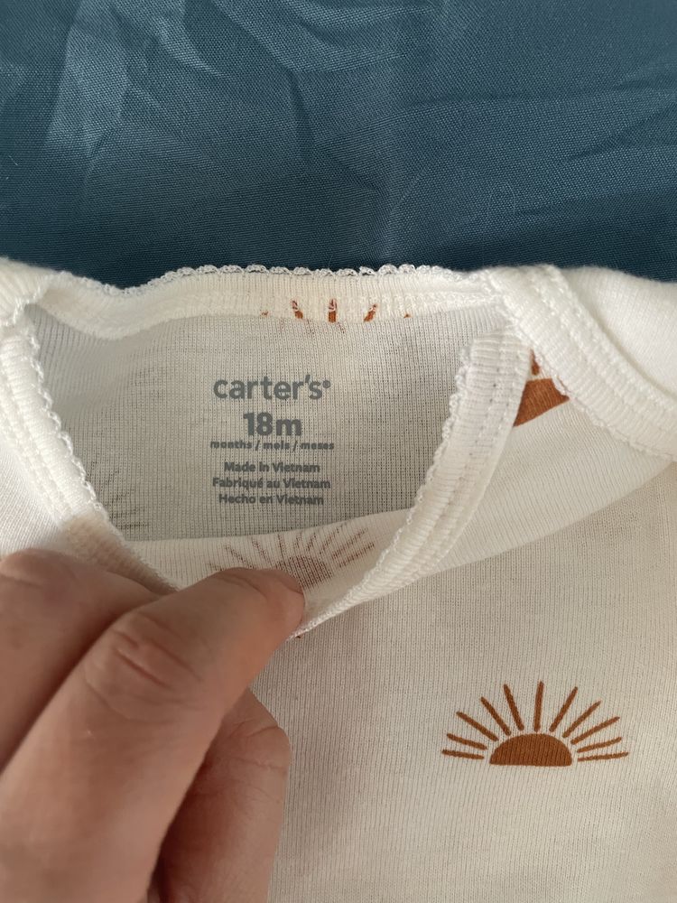Бебешкo боди Carter’s с дълъг ръкав
