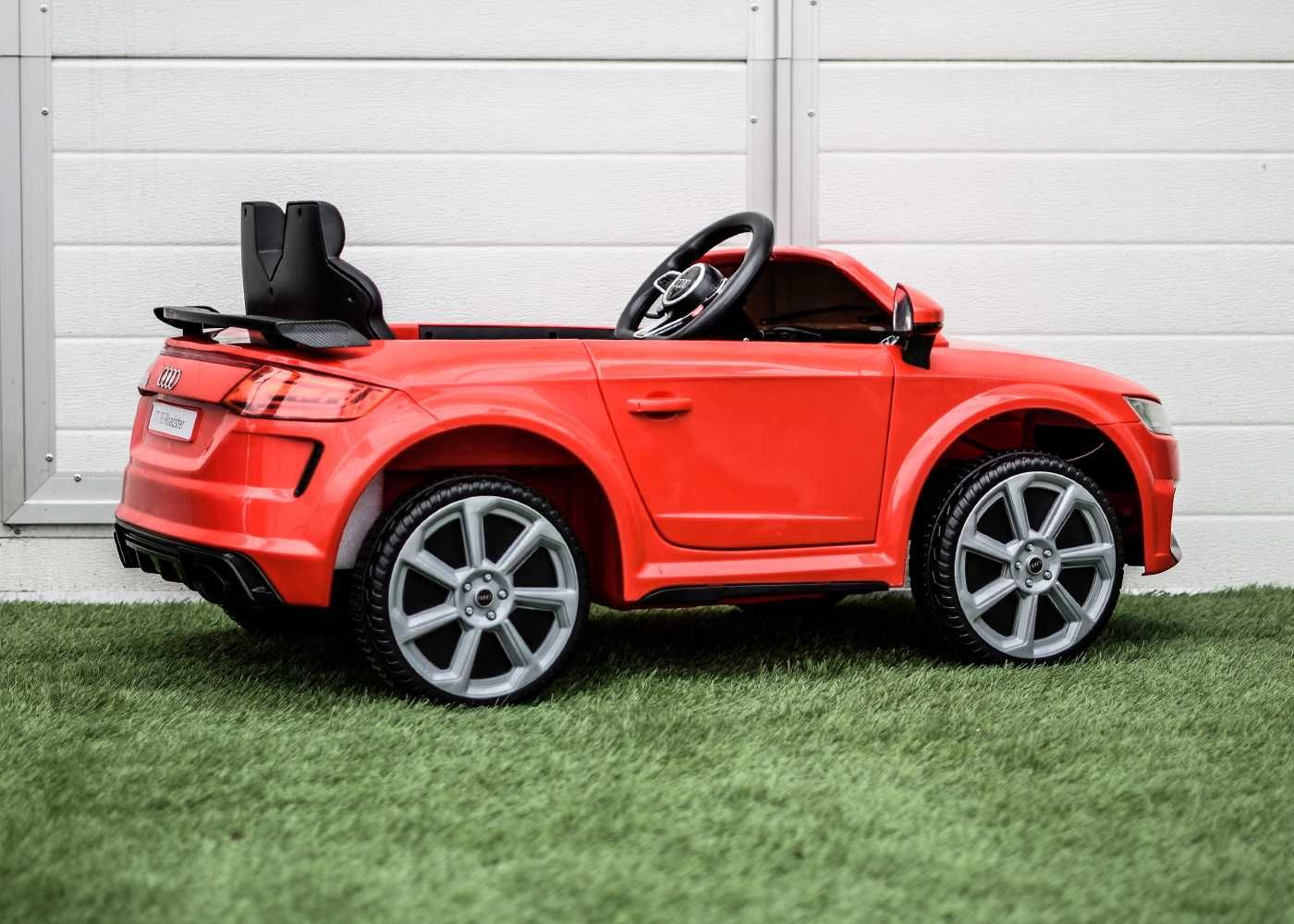 Masinuta electrica pentru copii, Audi TTRS 2x 35W 12V, BT #Rosie