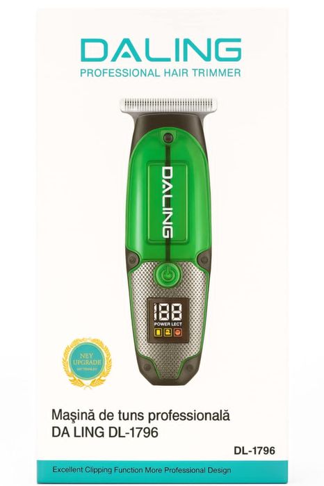 Mașină de tuns ras bărbierit contur barba model cu acumulator